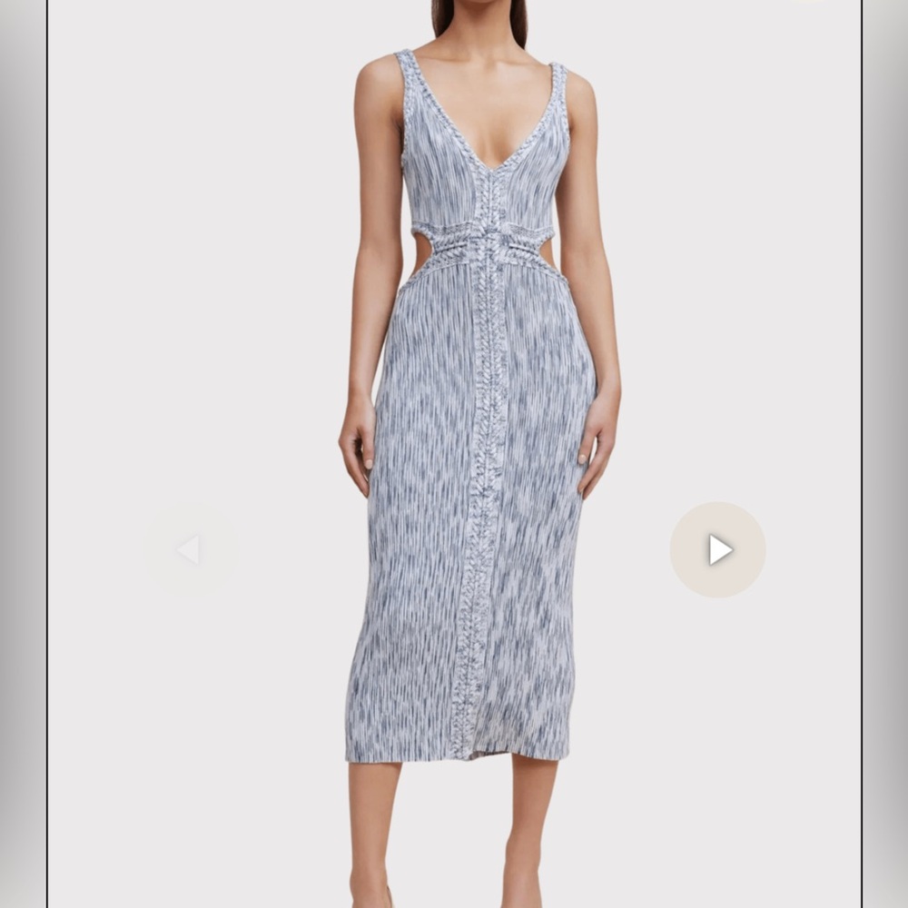 Acler Uplands knit midi dress size AU 6